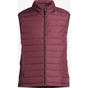 Aeropostale Remixed Down Dark Burgundy Vest M